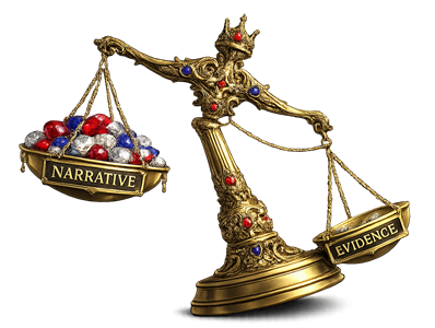 Royal separator: Narrative vs Evidence